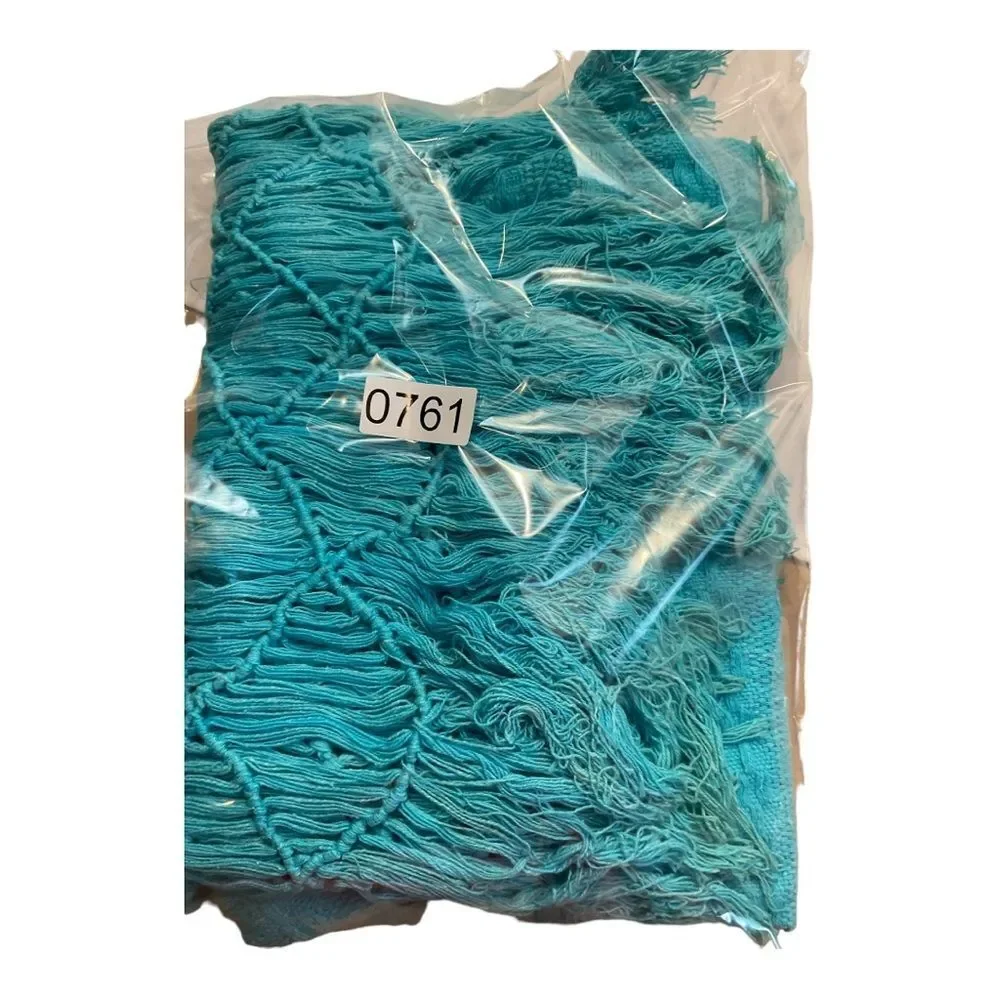 Women’s Aqua Reef Fringe Midi Skirt Size M